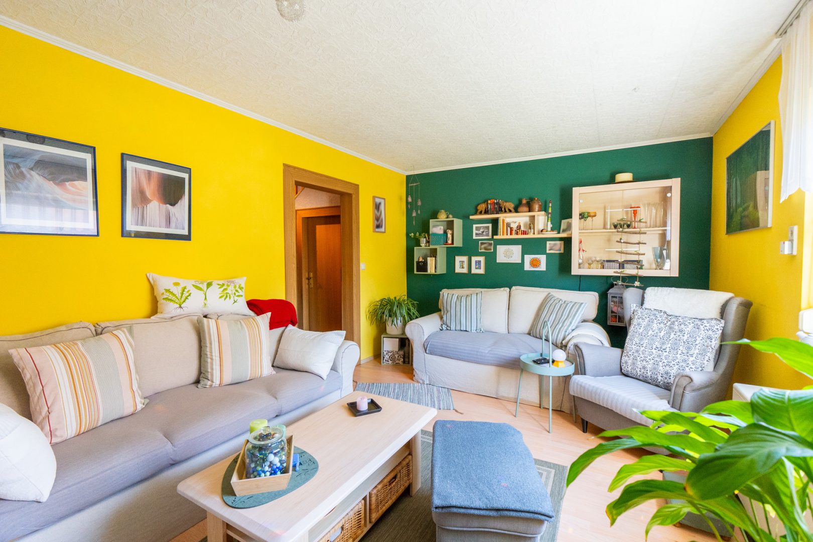 Wohnzimmer EG Raumblick