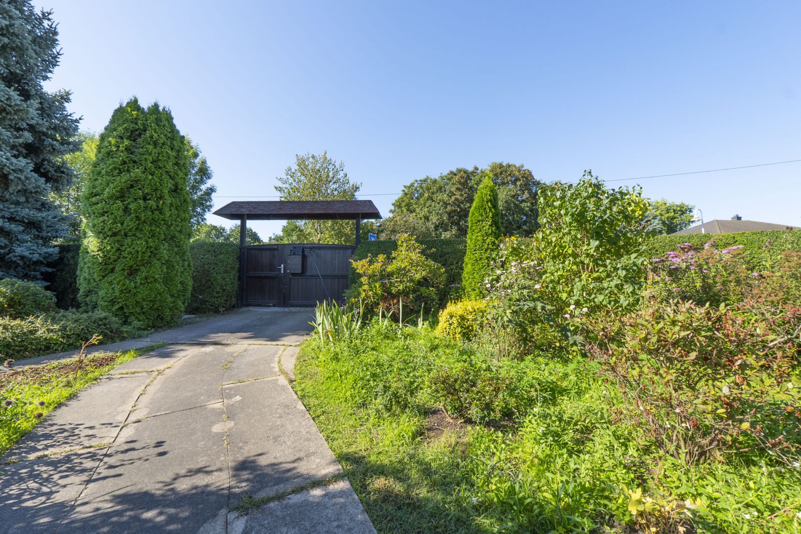 Einfahrt Innenansicht