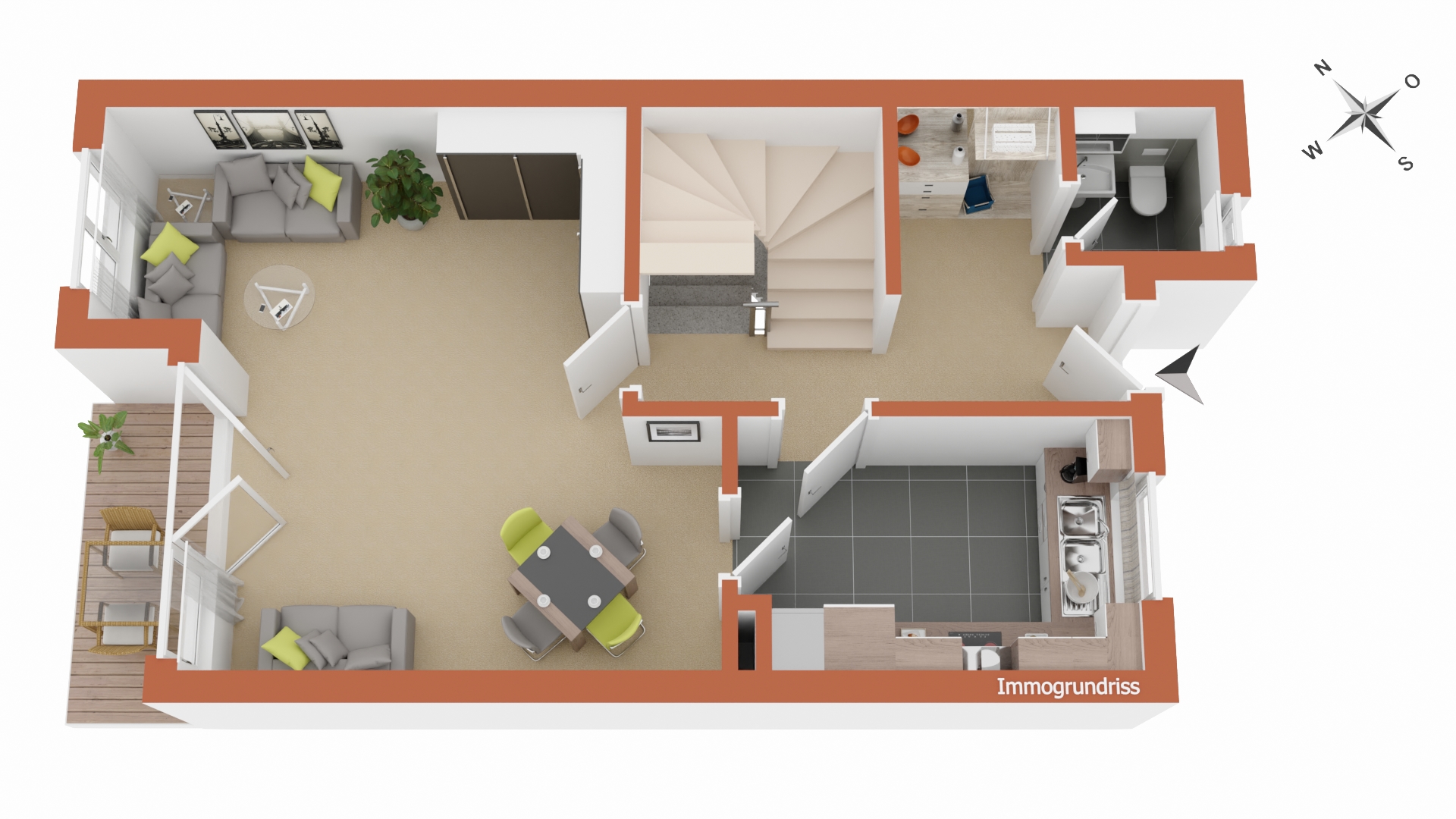 Grundriss Erdgeschoss