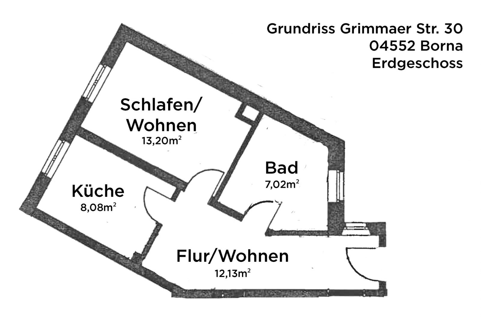 Grundriss Whg. EG