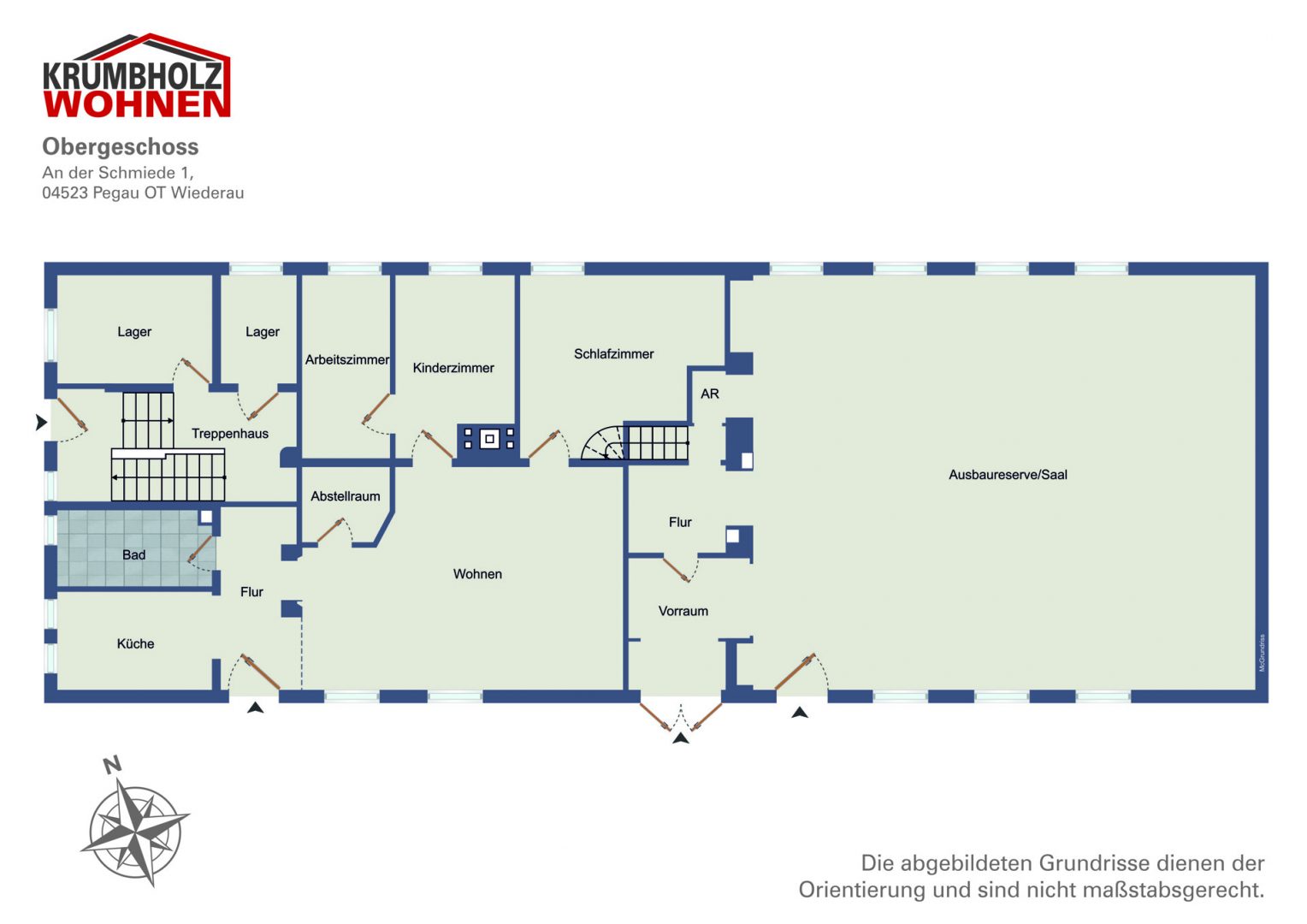 Grundriss Erdgeschoss schematisch KW
