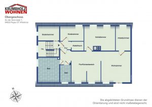 Grundriss Obergeschoss schematisch KW