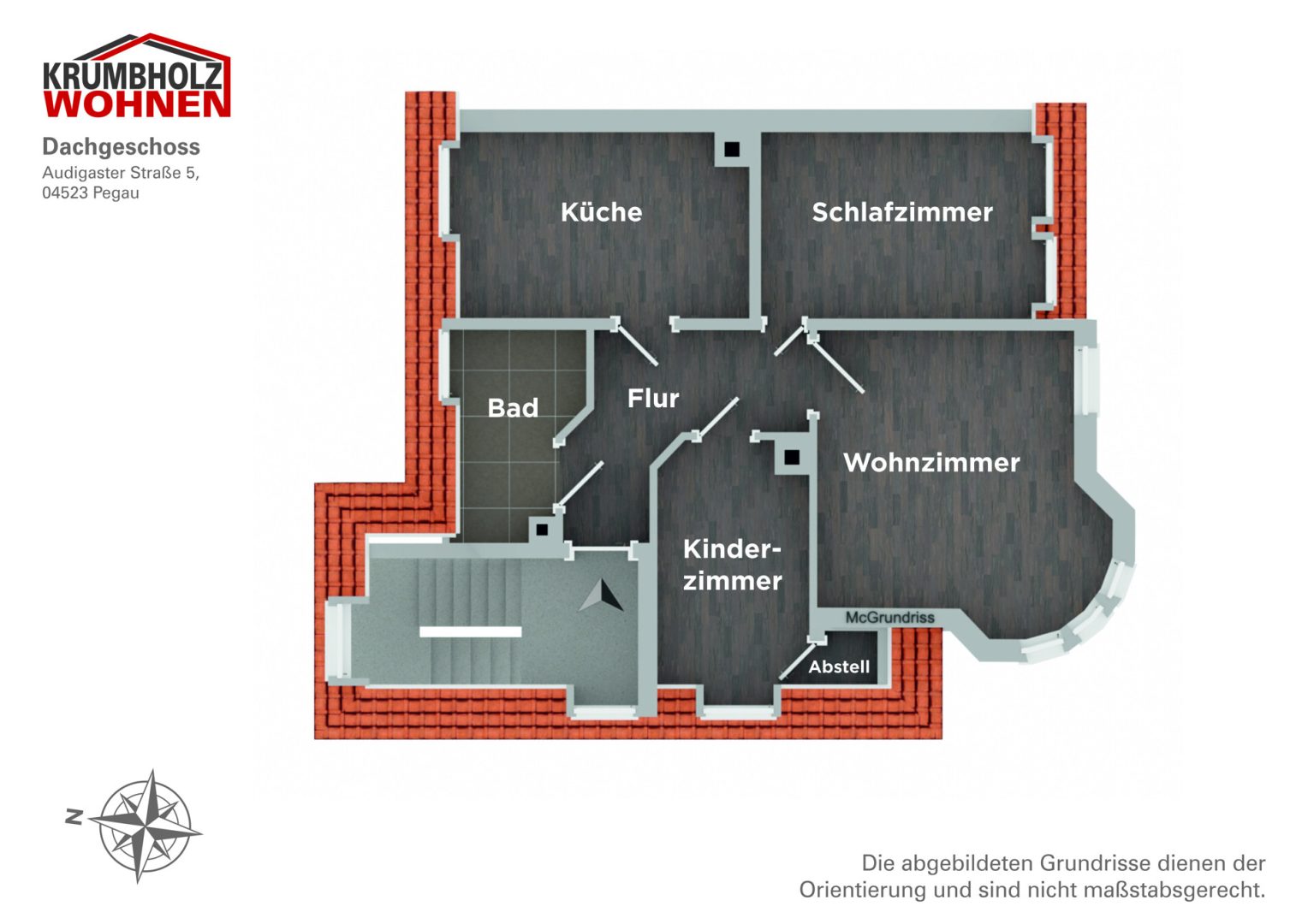 Grundriss DG schematisch KW