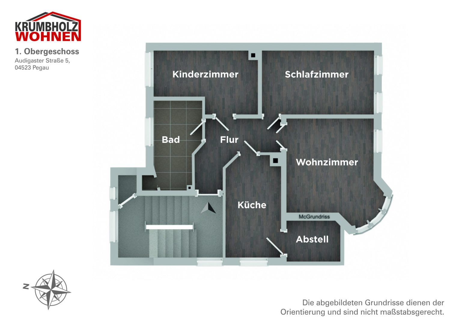 Grundriss 1.OG schematisch KW