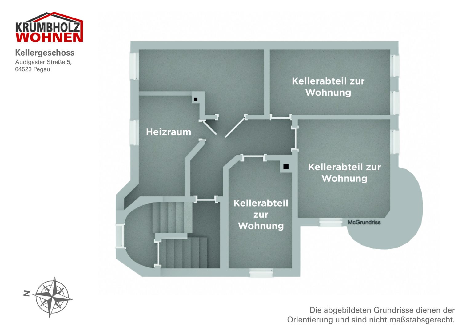Grundriss Keller schematisch KW